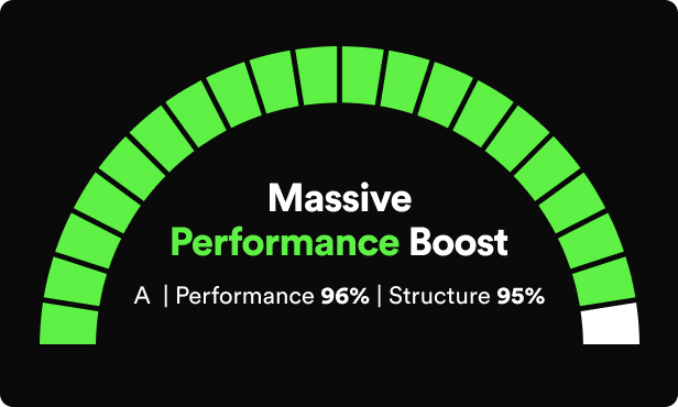 Massive Performance Boost